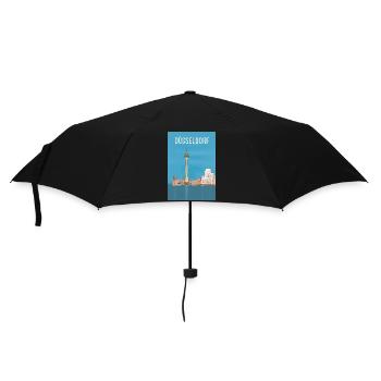 Düsseldorf - Umbrella (small) - black - Front