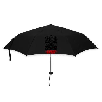 Camping Crew - Umbrella (small) - black - Front