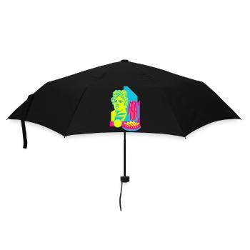 Art Food - Regenschirm (klein) - Schwarz - Vorne