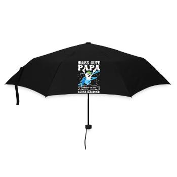 All the best dad wishes your best swimmer - Umbrella (small) - black - Front