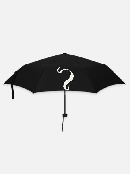 Leo / Löwe - Sternzeichen - Regenschirm (klein) - Schwarz