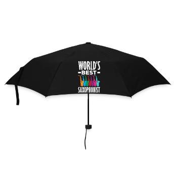 Saxophone - Umbrella (small) - black - Front