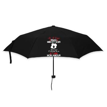 Valentines Day You And Me Love Couple Matching - Umbrella (small) - black - Front
