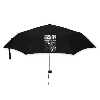 Calisthenics And Rain - Regenschirm (klein) - Schwarz - Vorne