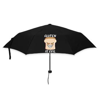 Gluten Free Gluten - Umbrella (small) - black - Front