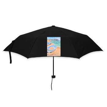 Souvenirs de Fort-de-l'Eau - Bordj El Kiffan, Alge - Parapluie standard - noir - Devant