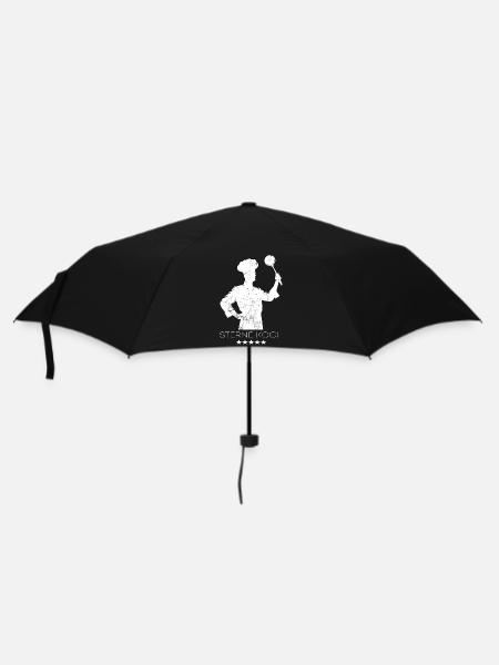 Koch Sternekoch Berufe - Regenschirm (klein) - Schwarz