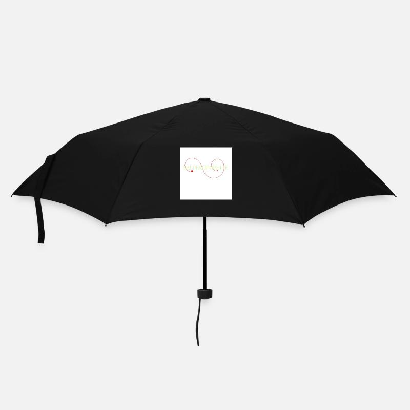 Bébé à bord rainbow butterfly créa - Parapluie standard - noir