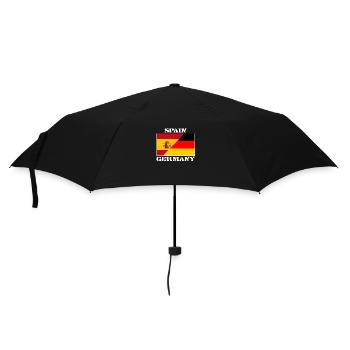 Allemagne Espagne,Germany Spain,friendship Shirt - Parapluie standard - noir - Devant