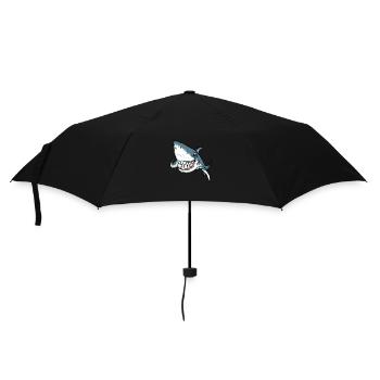 Tauch Dive Shark Hai - Parapluie standard - noir - Devant