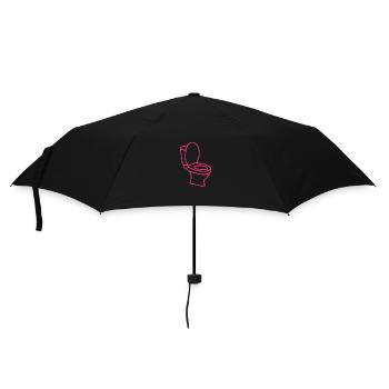 Toilet TOILET Toilet Rosa - Umbrella (small) - black - Front