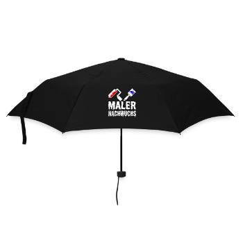 Maler Nachwuchs Lackierer Ausbildung für Kinder - Regenschirm (klein) - Schwarz - Vorne