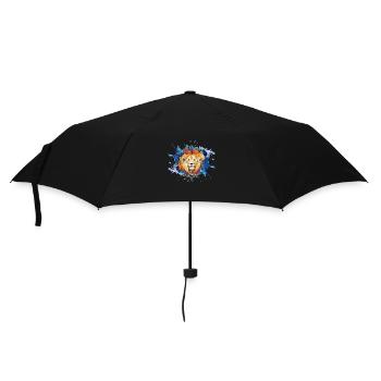 Lion King Jungle Africa Safari Animal - Umbrella (small) - black - Front