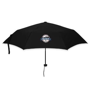 Banff a great place to visit - Umbrella (small) - black - Front