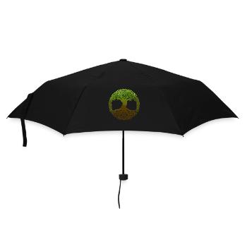 CelticTree - Umbrella (small) - black - Front