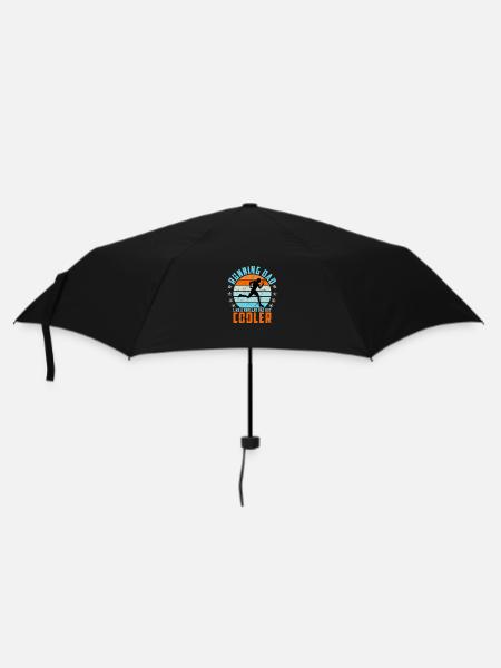 Running Dad Dad Gift Saying Marathon Run - Umbrella (small) - black