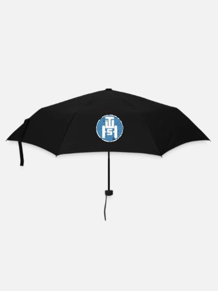 Traktorenwerk Schönebeck Retro - Fortschritt DDR - Regenschirm (klein) - Schwarz