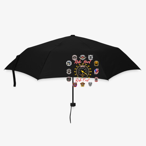 Ride Hard Ride Fast - Kollektion 3 - Regenschirm (klein)