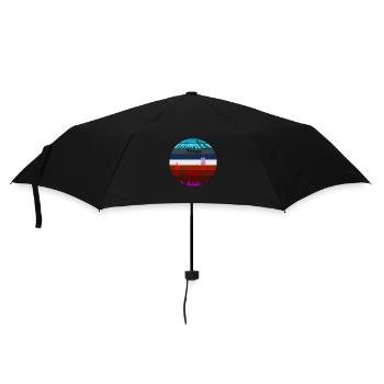 Tokyo - Regenschirm (klein) - Schwarz - Vorne