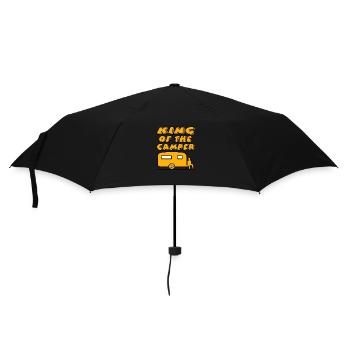 Camper - Regenschirm (klein) - Schwarz - Vorne