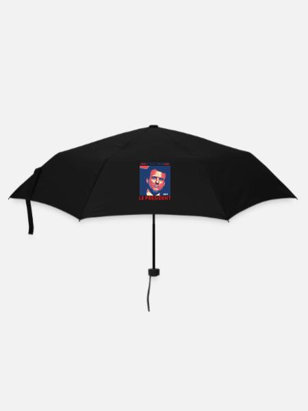 Emmanuel Macron le président présidentielle 2022 - Parapluie standard - noir