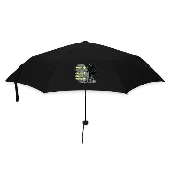 Schatzsuchen mit dem Detektor - Regenschirm (klein) - Schwarz - Vorne