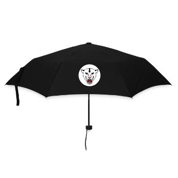 Panther with an arrow on the head - Umbrella (small) - black - Front