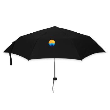 SEA AND SUN - Parapluie standard - noir - Devant