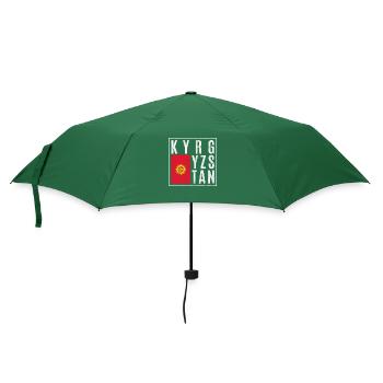 Kirgisistan - Regenschirm (klein) - Flaschengrün - Vorne