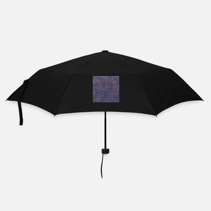 Pink Geo Tie Dye Pattern - Umbrella (small) - black