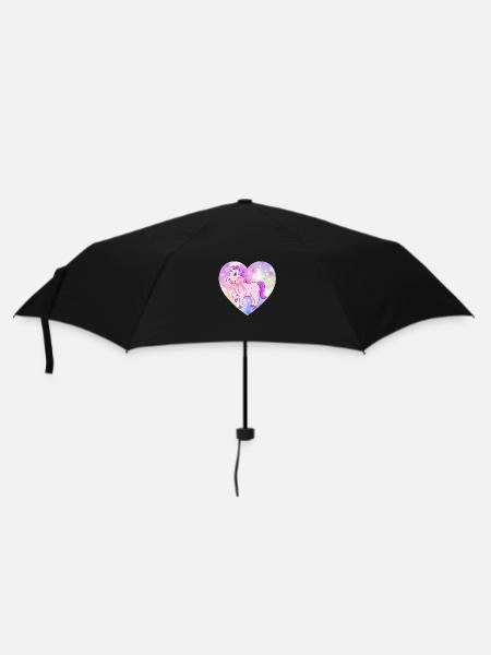 Licorne - Parapluie standard - noir