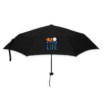 NO GOLF, NO LIFE - Umbrella (small) - black - Front