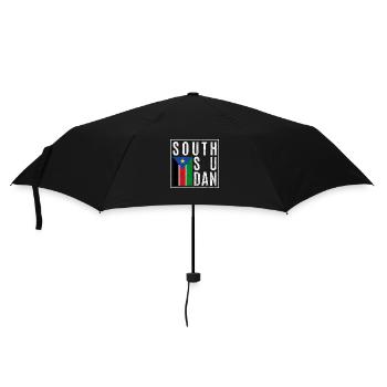 Soudan du Sud - Parapluie standard - noir - Devant