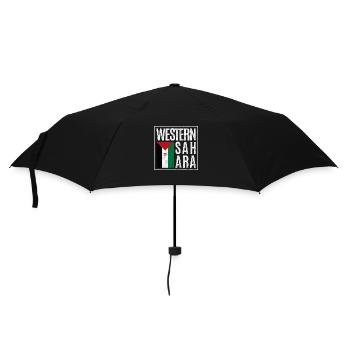 Western Sahara - Umbrella (small) - black - Front