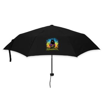 Cat - Umbrella (small) - black - Front