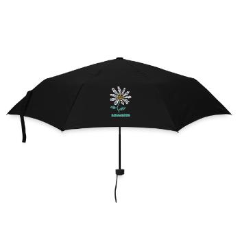La vie est bonne L’art de l’optimisme Éducateur - Parapluie standard - noir - Devant