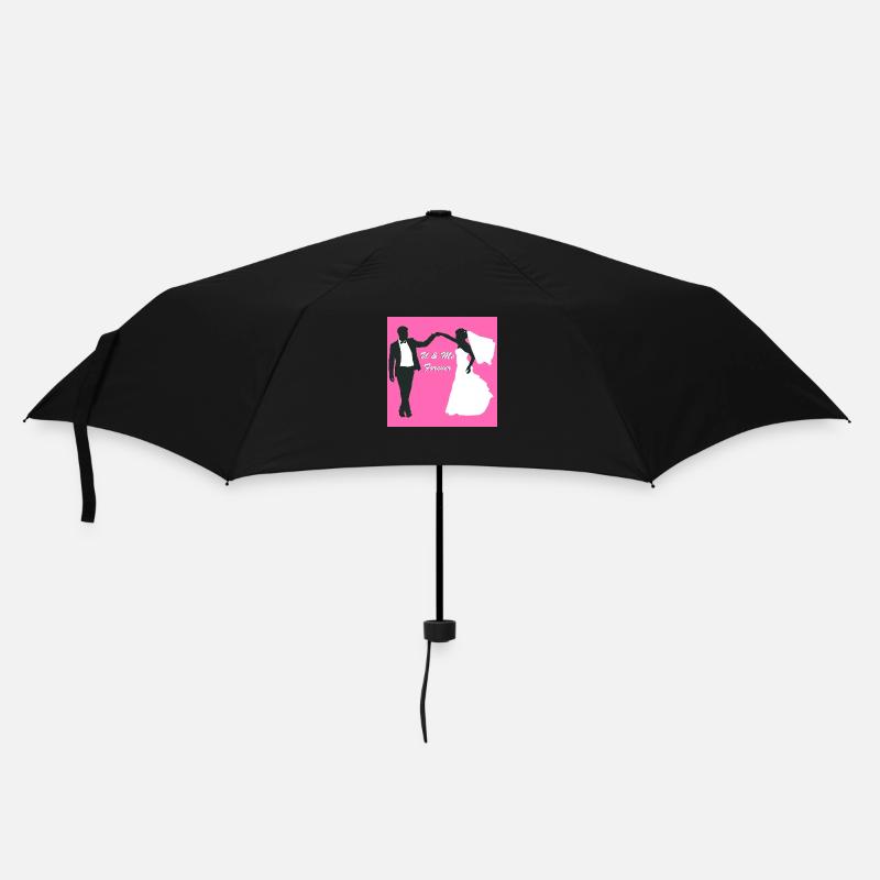 U & Me Forever - Parapluie standard - noir