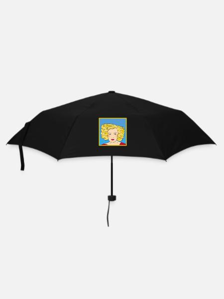Groovie Chick t-Shirt - Umbrella (small) - black