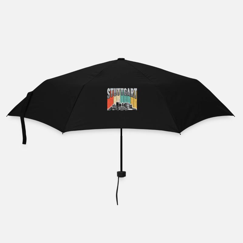 Stuttgart Germany - Umbrella (small) - black
