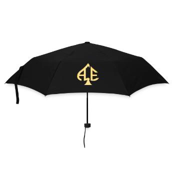 Ace of Spades Casino poker jeux de cartes chance d’argent - Parapluie standard - noir - Devant