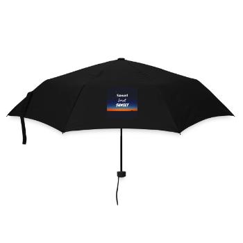Sunset - Sonnenuntergang - Regenschirm (klein) - Schwarz - Vorne