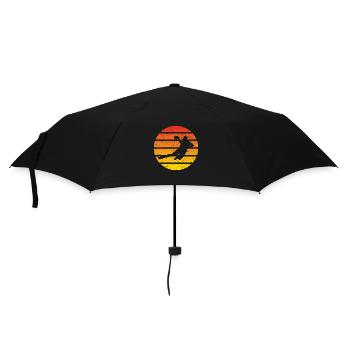 Handballverein Handballer Handball Handballspieler - Regenschirm (klein) - Schwarz - Vorne
