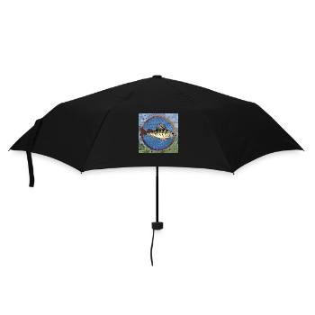 Poisson - Parapluie standard - noir - Devant