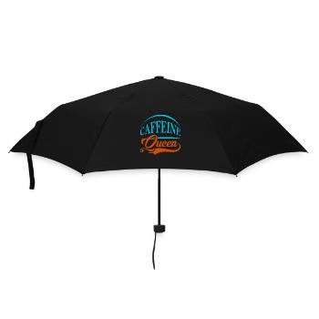 Caffeine Queen - Umbrella (small) - black - Front