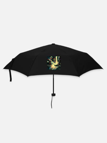 Cyber City - Umbrella (small) - black