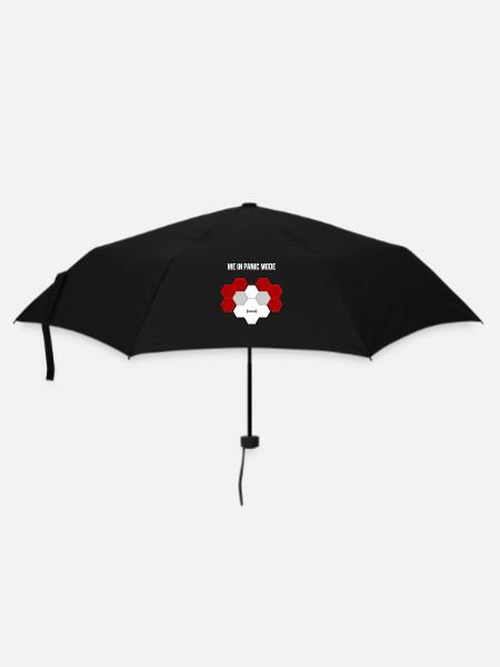 Me in panic mode - Umbrella (small) - black