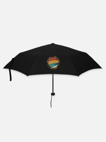 ANDREAS DER MAN THE MYTH THE LEGEND - Umbrella (small) - black