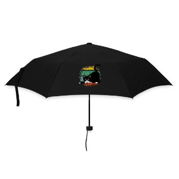 Cat - Umbrella (small) - black - Front
