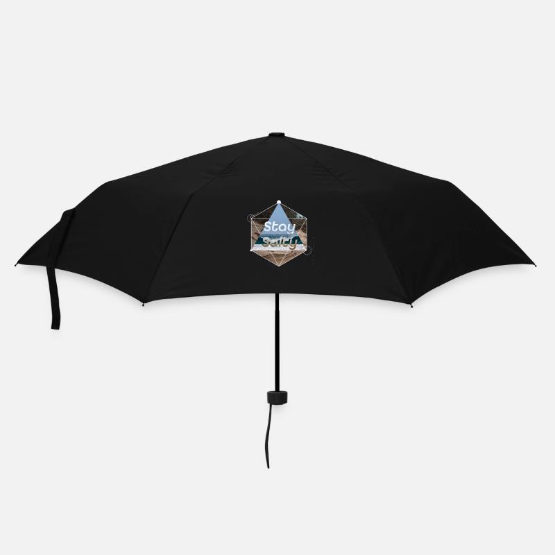 Stay Salty - Regenschirm (klein) - Schwarz