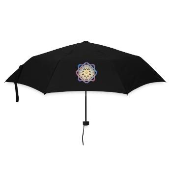 Star of Bliss - Umbrella (small) - black - Front